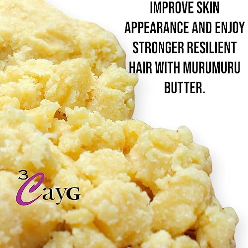 3CayG Premium 8oz Raw MuruMuru Butter- Natural and Nourishing