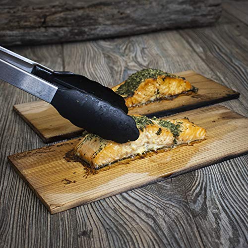 Kona BBQ Grill Tongs Set - Stainless Steel With Silicone Tongs for Cooking, Barbecue & Grilling - Grill Mat Safe, 16 and 14 Inch