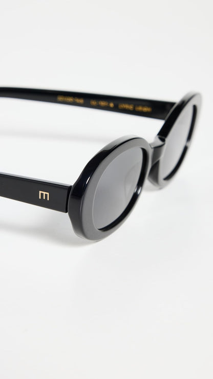 Elisa Johnson Women's Lyric Leigh Sunglasses, Black, One Size