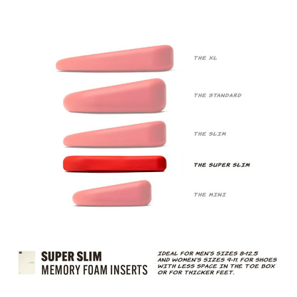 Crease Beast Memory Foam Shoe Crease Protector - Stops Creases in New & Old Shoes - for Jordan’s, Dunks, Air Force for Men’s Sizes 8-12.5 & Women's Sizes 9-11 - Super Slim