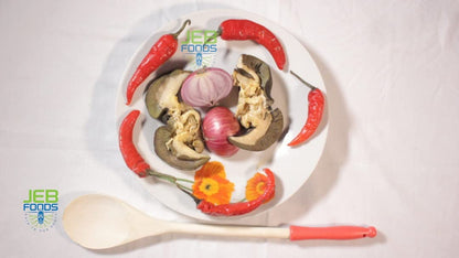 JEB FOODS Giant African land snail Jumbo Size Freeze Dried (3 In a Pack)