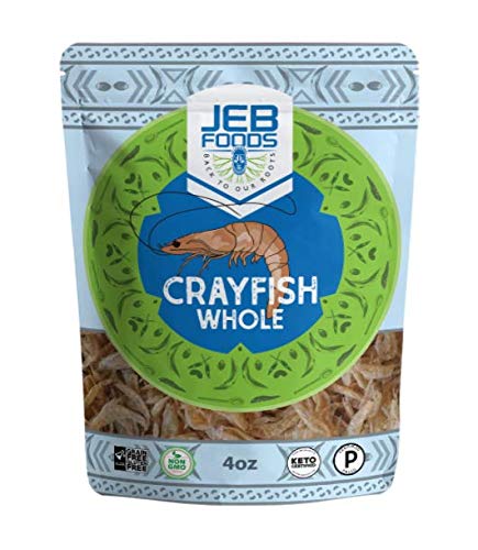 Crayfish Whole - 4oz Nigeria Dried Baby Shrimp