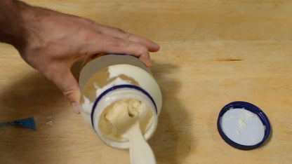 Compac Mayo Knife & Jar Scraper Spreader - Plastic Knife Spatula for Scraping Mayonnaise Jars and Spreading Condiments Easily with Little Mess, Helpful Kitchen Gadgets and Accessories, 1 Piece