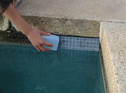 COMPAC HOME Magic Stone Pool Cleaner, Easily Remove Dirt, Lime - Stone made from Recycled Glass for Pool Cleaning