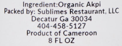 Akpi oil | Ndjansan | Ricinodendron heudelotii |Cold Pressed | Organic| Extra Virgin/Massage Oil 4oz