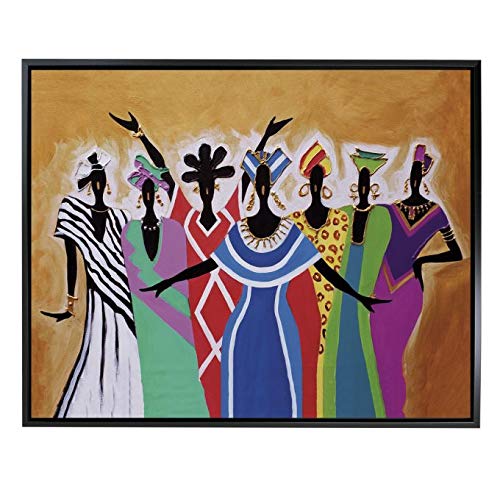 Shades of Color 7 Sisters Framed Canvas Art, 19.625 x 15.625 inches (FCA155), Multicolor