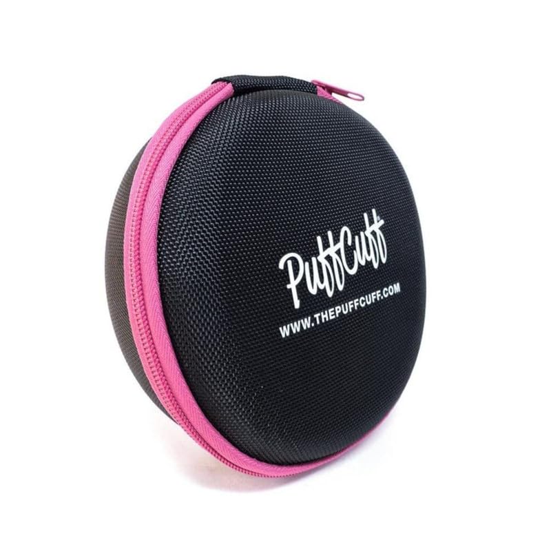 PuffCuff | Curly Girl Flight Kit | Lightweight Travel Essentials for Women with Natural Curls | |ncludes Fashionable Carrying Case | 6 Piece Set