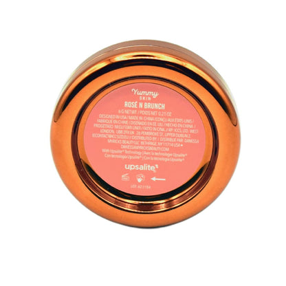 Danessa Myricks Beauty Yummy Skin Blurring Balm Powder Flushed - Matte Color for Cheek & Lip Rosé N Brunch