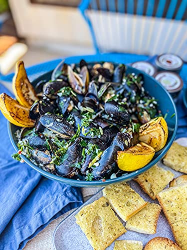 Lavender Rosemary Sea Salt | Authentic Artisanal Sea Salt | All Natural, Non GMO Seasoning | Hand Crafted in Small Batches | Made in USA | GLP-1 Friendly | Magnetic Tin | Ultra Premium Seasoning and Rub | No MSG, Gluten, Artificial Anything | Gustus Vitae