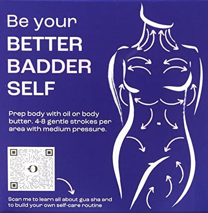 Ornami Stainless Steel Gua Sha Tool for Facial & Body Massage, Skin Tightening, Lymphatic Drainage, and Anti-Aging Benefits