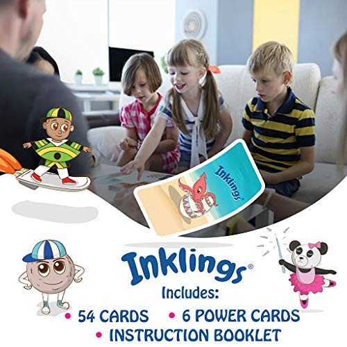 Inklings Math and Memory Card Game for Kids, Ages 5 and Up, Fun and Interactive Play, Early Learning and Educational for Elementary School (Kindergarten-5th Grade) Students, 2-6 Players