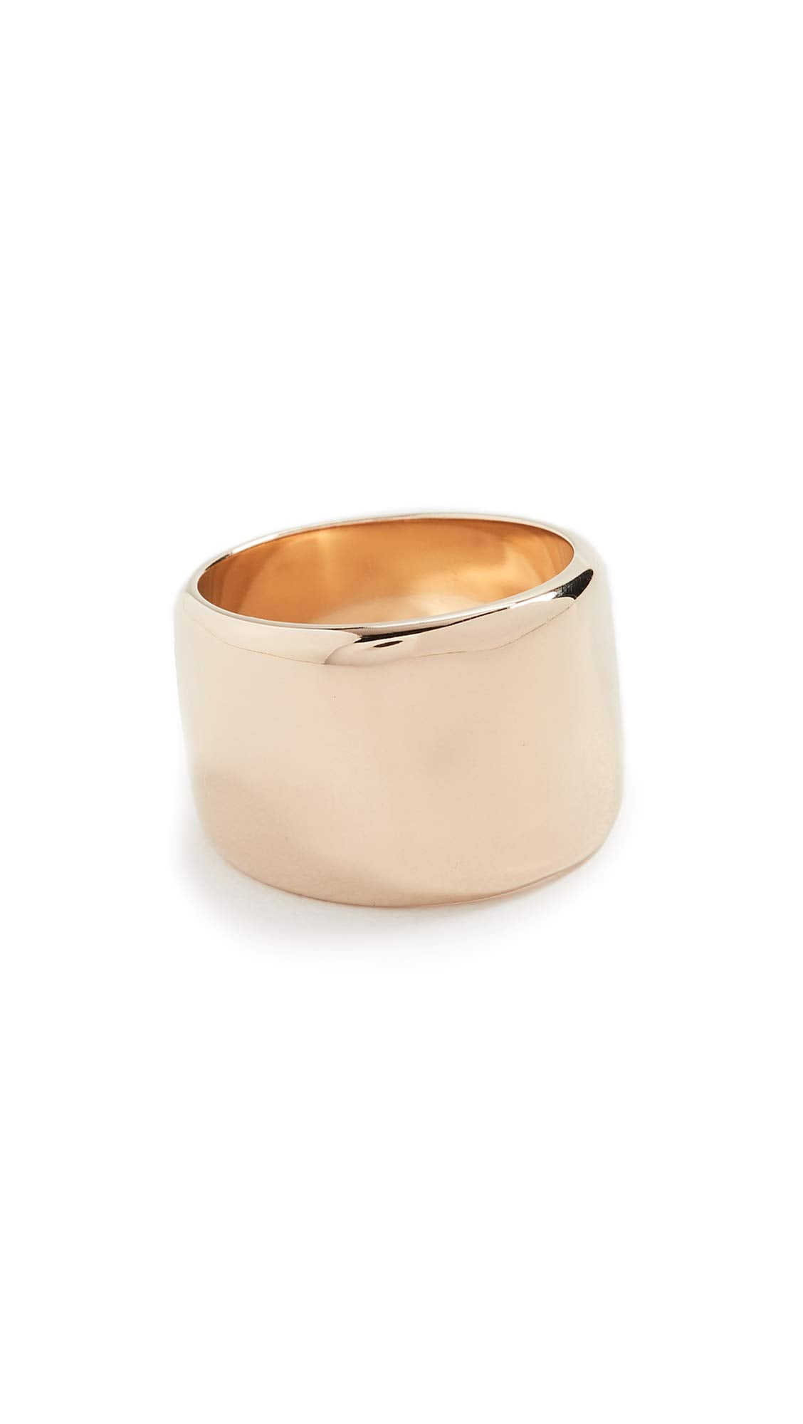 Soko Women's Ripple Band Ring, Gold, 7