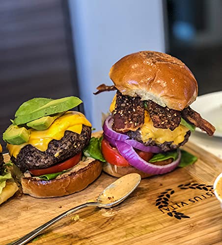 Everything But The Burger Seasoning | Gourmet Spice Blend | Non GMO, All Natural | Handmade in Small Batches in USA | Artisanal Seasoning Mix | Magnetic Tin | GLP-1 Friendly | Sustainably Sourced Rub | Ultra Premium | Gustus Vitae | #842