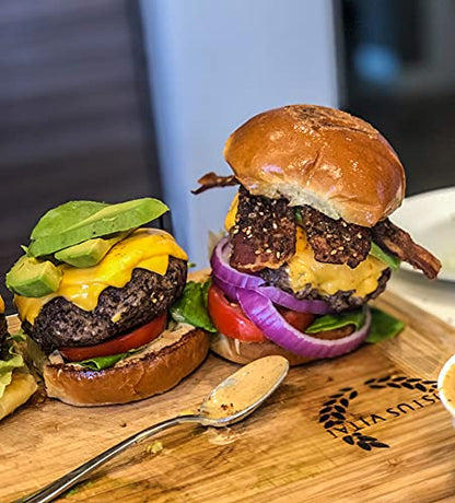 Everything But The Burger Seasoning | Gourmet Spice Blend | Non GMO, All Natural | Handmade in Small Batches in USA | Artisanal Seasoning Mix | Magnetic Tin | GLP-1 Friendly | Sustainably Sourced Rub | Ultra Premium | Gustus Vitae | #842