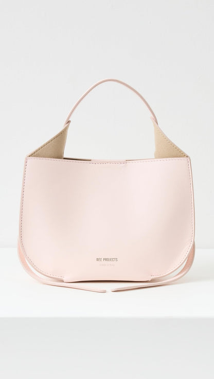 Ree Projects Women's Helene Hobo Mini Bag, Blossom, Pink, One Size