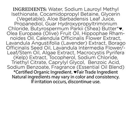 Nubian Heritage Liquid Hand Soap for Dry Hands Lavender and Wildflowers Cruelty-Free Skin Care 12.3 oz, 2090611