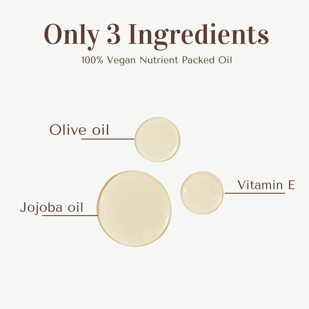 Kinlo Hydrating Face Oil | Jojoba & Olive Oil with Vitamin E | Deep Hydration & Nourishing Facial Moisturizer | 1 fl oz | Gua Sha Facial Massage Oil