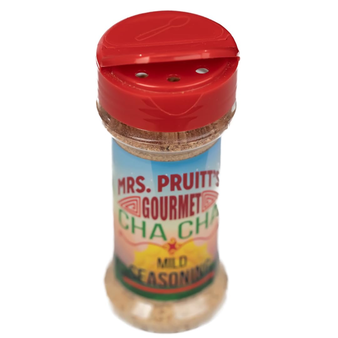 Mrs. Pruitt's Gourmet CHA CHA Mild Seasoning 3.2 oz.