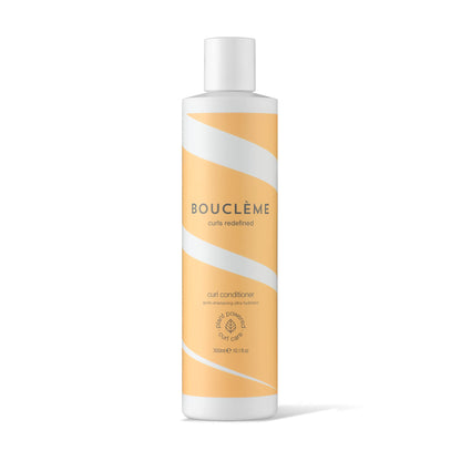 Bouclème Curl Cleanser No Foam, Based Co-Wash for Cleansing Hair + Curl Conditioner Reduces Tangling - 97% Naturally Derived Ingredients + Scalp Massager Shampoo Brush for Curls