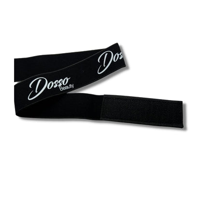 Dosso Beauty Elastic Edge Band, Laying Edges For Braids & Wigs, Velcro Strap, One Size-Fits-All, Versatile Use, Ultra-Fine Polyester Material And Elastic Latex, No Slip
