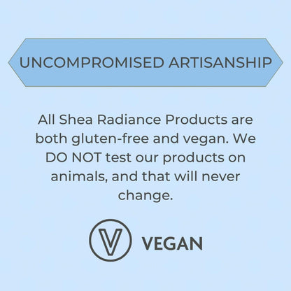 SHEA RADIANCE Whipped Shea Butter in Tub, 5 OZ