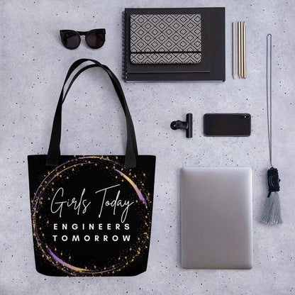 Girls Today Engineers Tomorrow Small Tote Bag