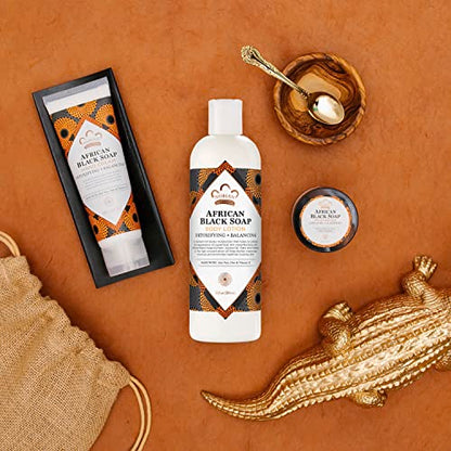 Nubian Heritage Body Lotion African Black Soap for Dry Skin Paraben Free Body Moisturizer, 13 oz