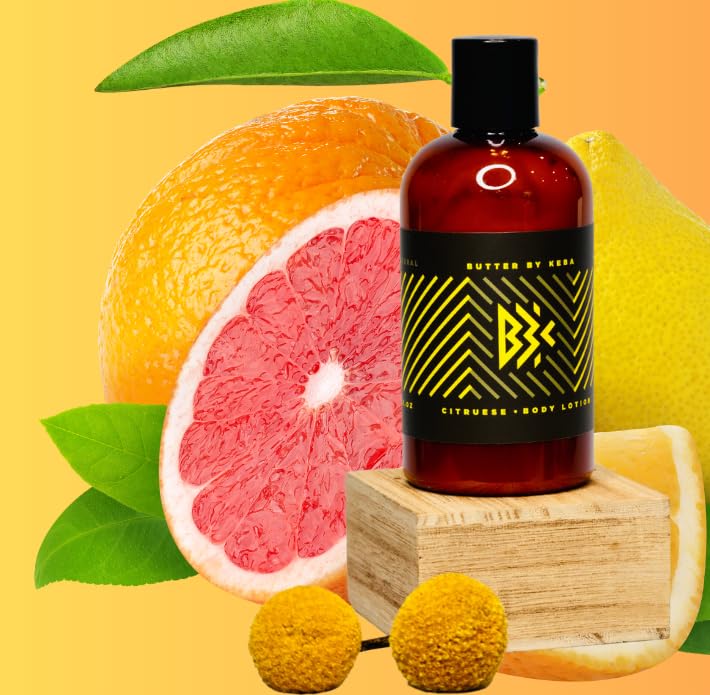 Butter By Keba Hydrating Paraben Free Plant Based Body Lotion Caribbean Citrus