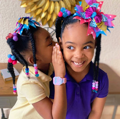 Lily Frilly Let Your Life Sparkle Hair Bow