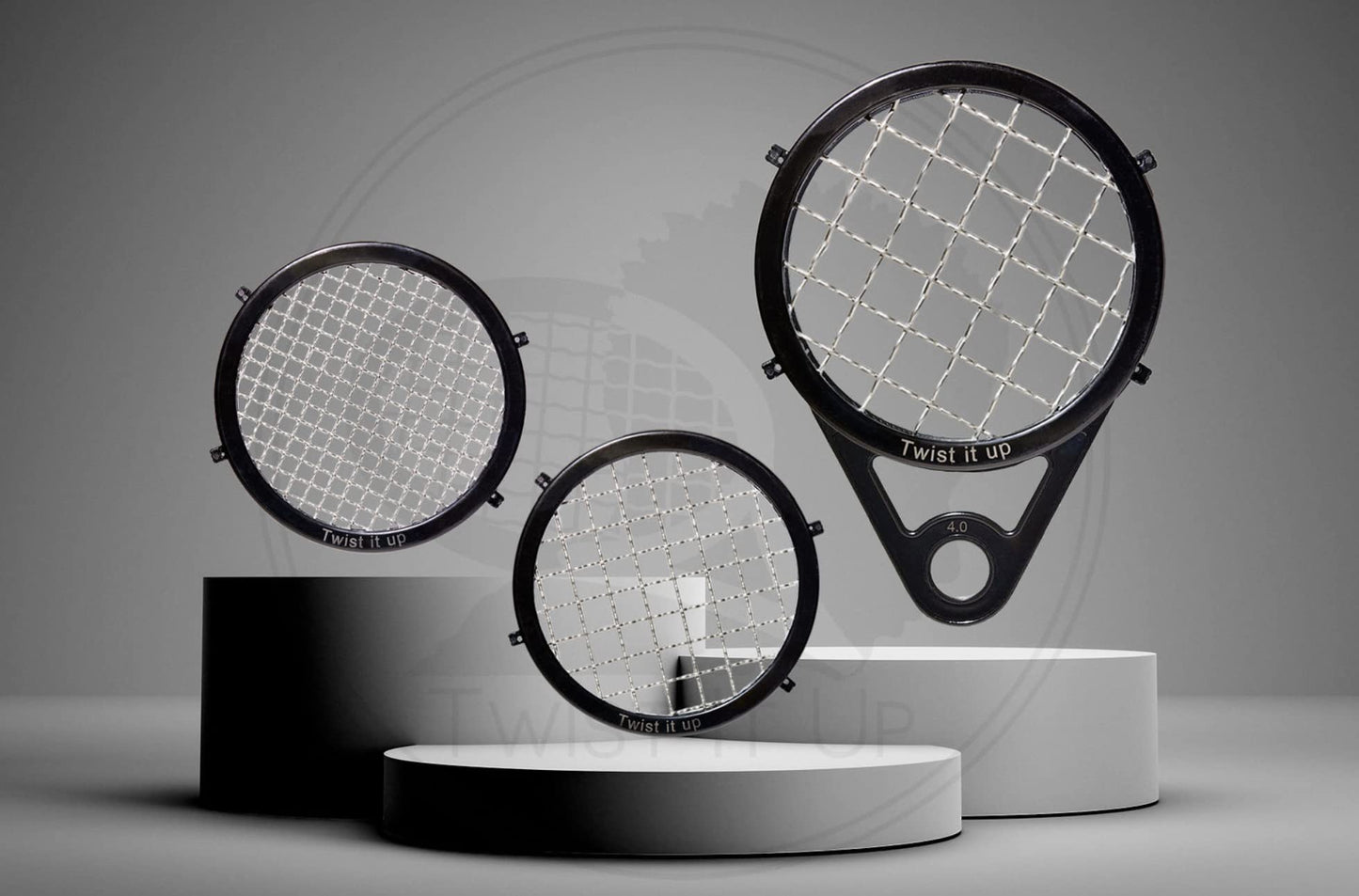 Twist It Up Comb 4.0 Modular Comb - Alternative to Hair Sponges for Black Men Curls and Sponge for Hair, Tennis Racket for Hair Twist Comb