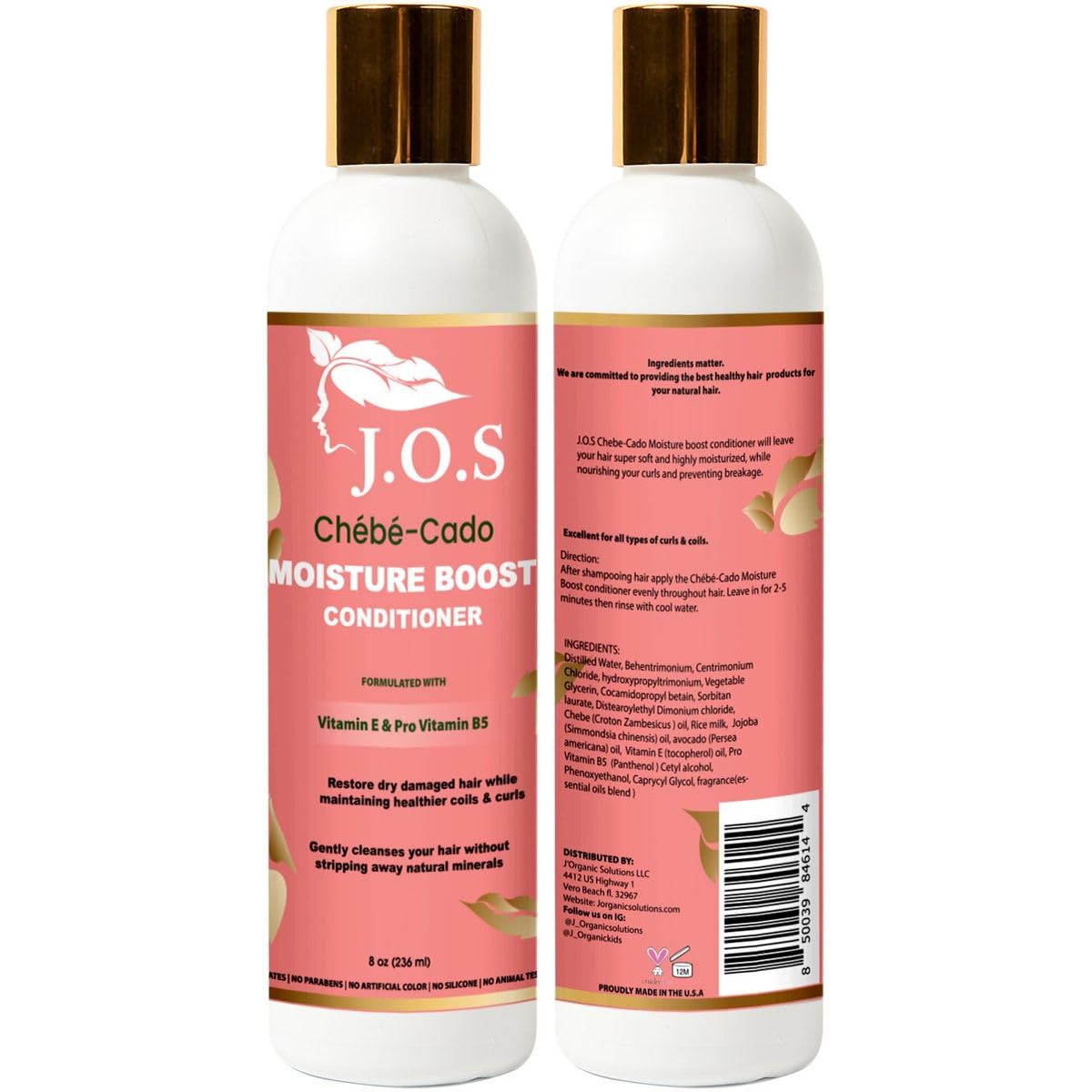 J'Organic Solutions Chébé -Cado Moisture Boost Conditioner