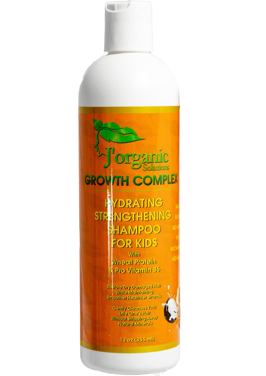 J'Organic Solutions Hydrating Strengthening Shampoo 12oz