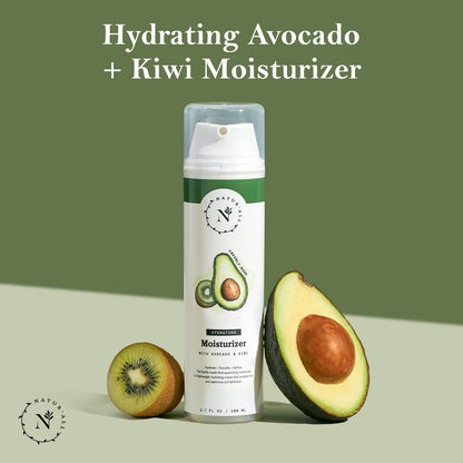 NaturAll Avocado & Kiwi Hair Moisturizer – Anti Frizz Curly Hair Moisturizer for Fighting Breakage, Split Ends & Restoring Hair Shine, Dry Hair 6.7 Oz