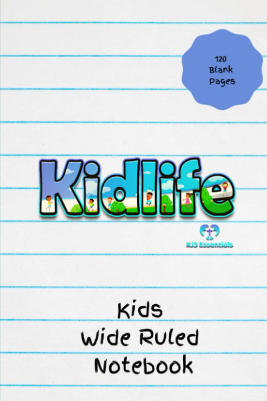 Composition Notebook: Kidlife Wide Ruled Notebook Paper for Kids