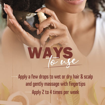 theMANEthang Biotin Oil - Hair Oil for Dry Damaged Hair