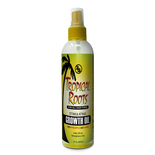 Bronner Brothers Tropical Roots Growth Oil, 8 Fl Oz