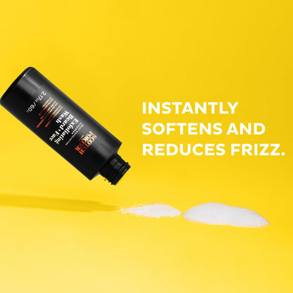 Scotch Porter Exfoliating Beard Wash & Face Cleanser for Men, Travel Friendly | Formulated with Non-Toxic Ingredients, Free of Parabens, Sulfates & Silicones | Vegan | 2.17 oz Bottle