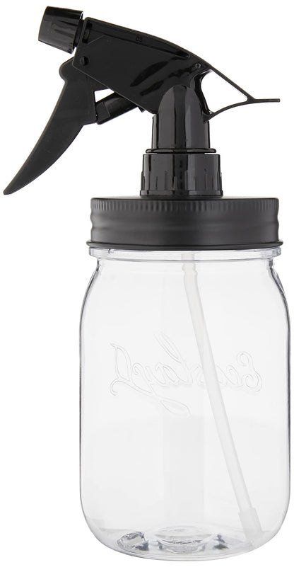 Ecoslay Wide Mouth Jar and Lid (Mason Jar with Sprayer)