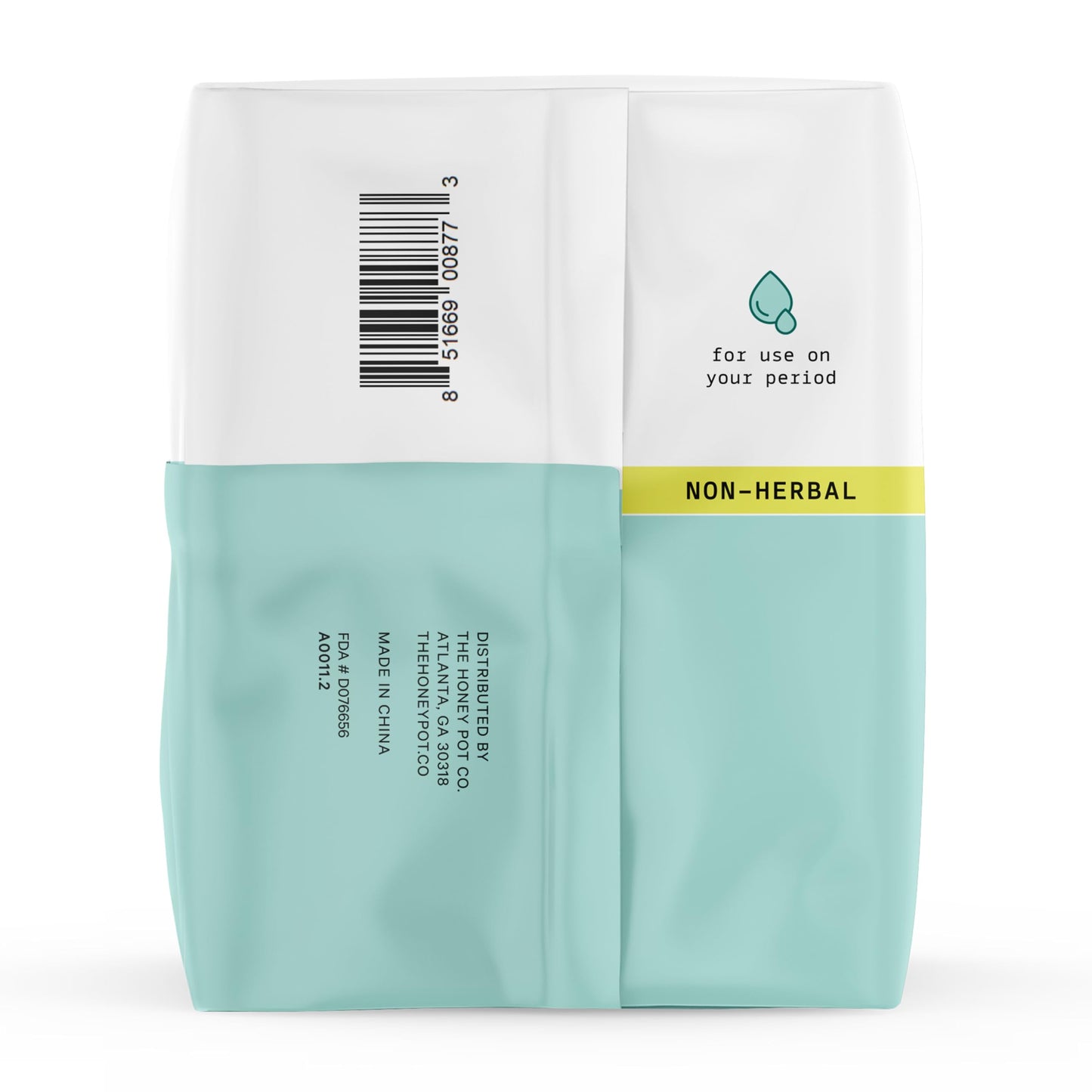 The Honey Pot Company - Pads for Women - Non-Herbal Super Pads w/Wings - Organic Pads for Women - Cotton Cover, & Ultra-Absorbent Pulp Core - Sanitary Pads - Feminine Care - FSA Eligible - 16 ct