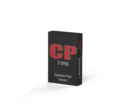 CP TIME Game: Expansion Pack Vol 1 - Card Game for The Culture. Trivia Style. Multiple Categories: Pop Culture, Music, General Knowledge, & More! (Volume 1)