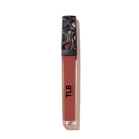 The Lip Bar Vegan Non-Sticky Lip Gloss, with Hydrating Shea Butter for a Lightweight, High Shine Finish, First Lady - Nude Pink Opaque