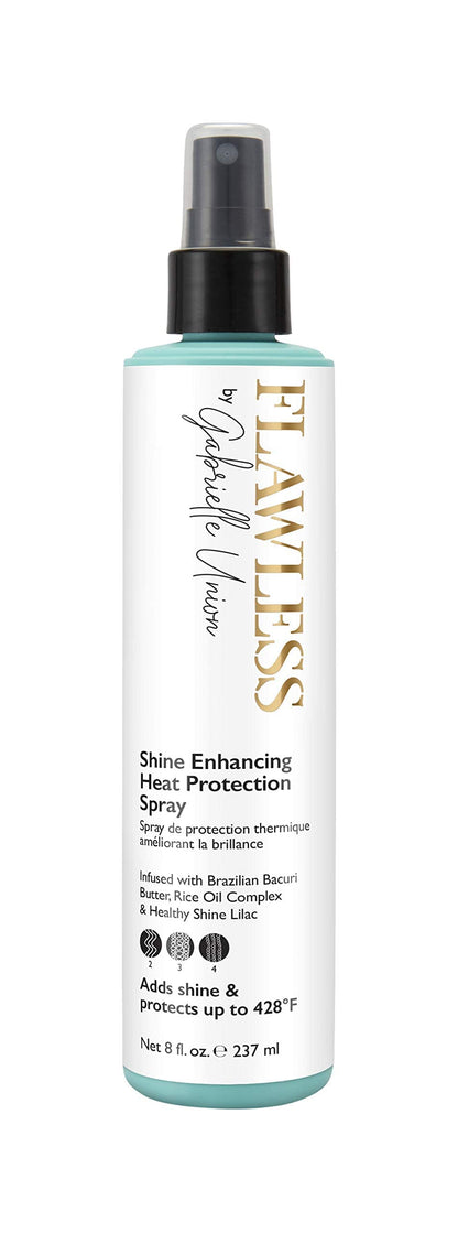 Flawless by Gabrielle Union Blow Out Gift Bundle - Hydrating Shampoo, Leave-in Conditioner, and Heat Protectant Spray