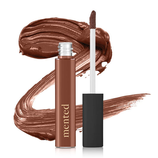 Mented Cosmetics | Deep Tan Nude Lip Gloss, Send Nudes | Vegan, Paraben-Free, Cruelty-Free Gloss Topper | Long Lasting and Moisturizing Lipgloss