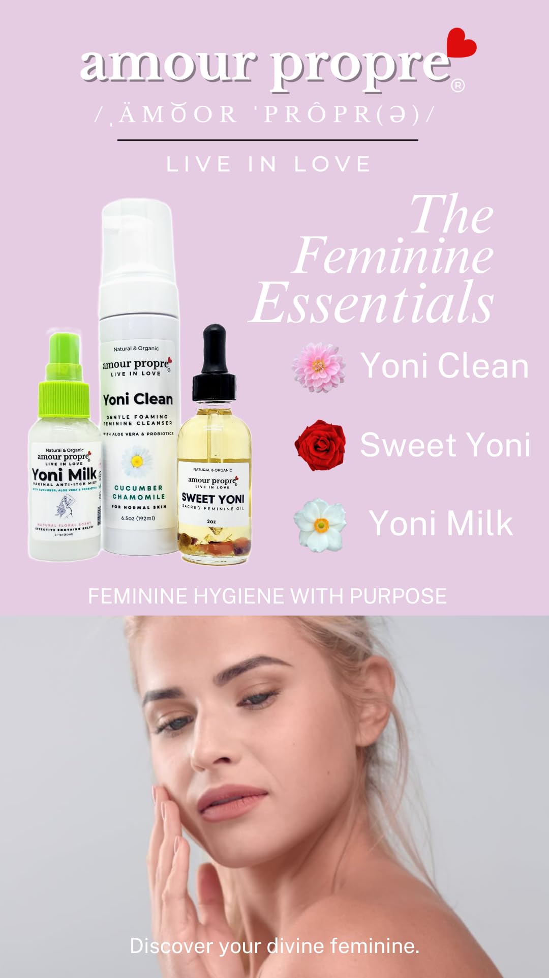 Yoni Clean - Gentle Foaming Feminine Wash