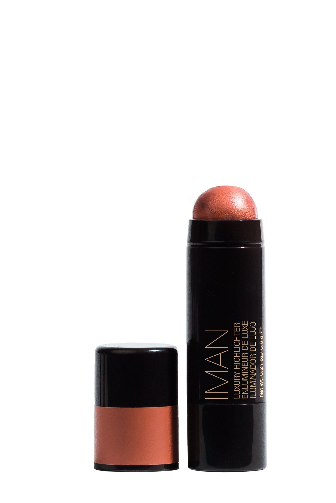 IMAN Cosmetics Luxury Highlighter, Rose Gold, Hot Shot