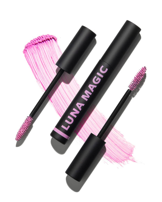 LUNA MAGIC Va-Va Pink Lash Primer for Mascara, Lengthening & Volumizing, for Longer & Thicker Lashes 0.9ml