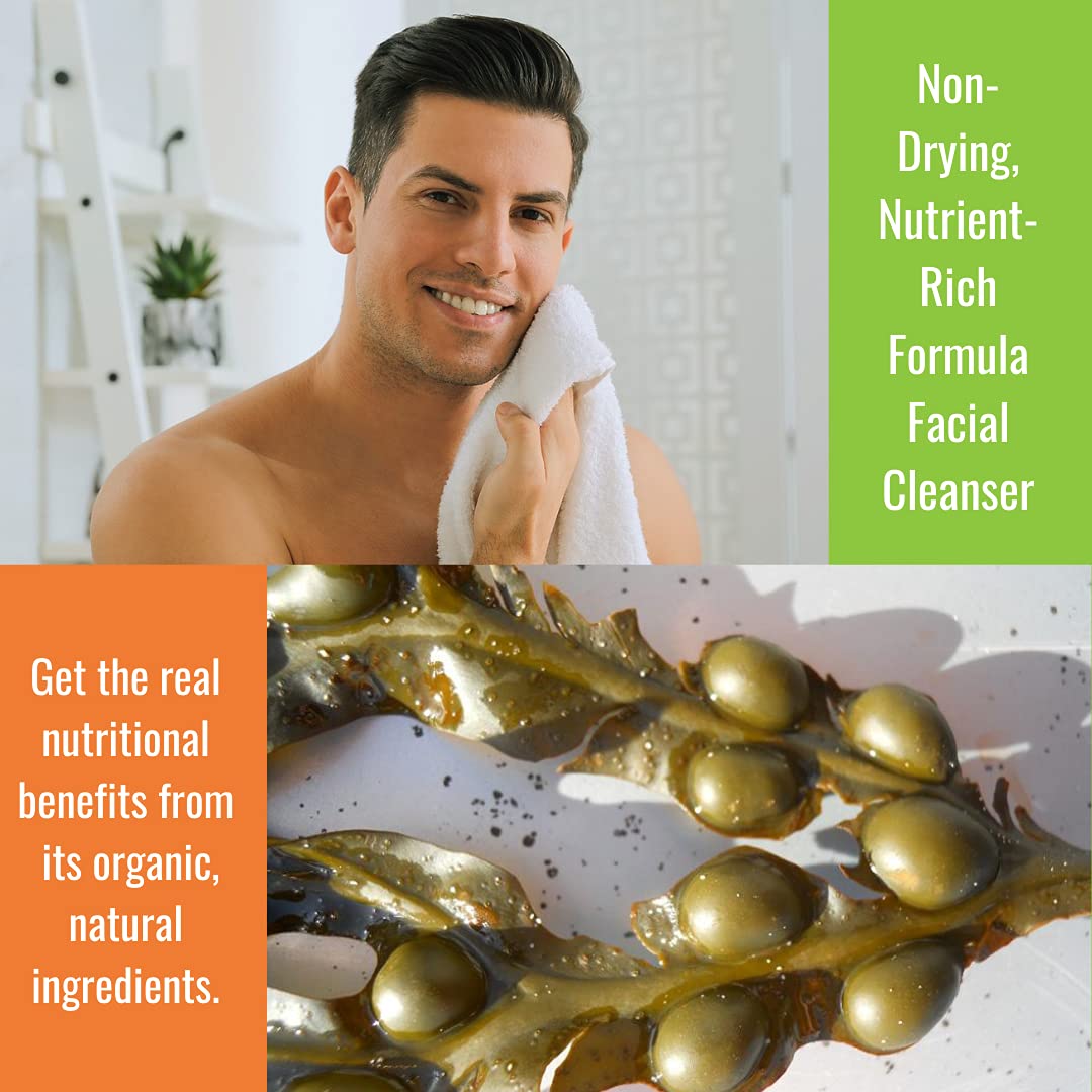 Natural Radiant Life Facial Cleanser - Organic, Vegan Face Wash, Hydrating, Moisturizing, Gentle, Nutrient - Rich, Deep-Pore Cleanser - 1.7 Oz (Packaging May Vary)