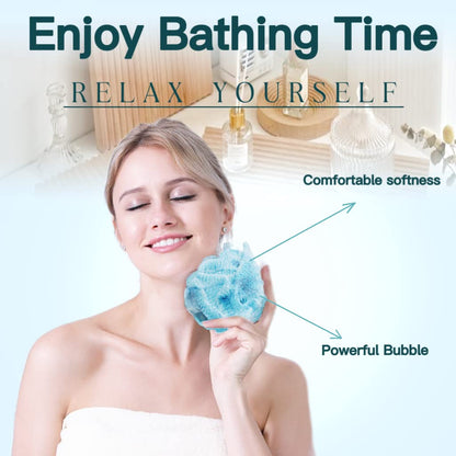 Exfoliating Washcloth, 6 Pieces Japanese Washcloth Exfoliating, Exfoliating Towel Sponge Loofah Exfoliating Body for Body Exfoliation Body Scrubber for Shower Cloth（GY, BLK, WH, YLW, PNK, BLU)