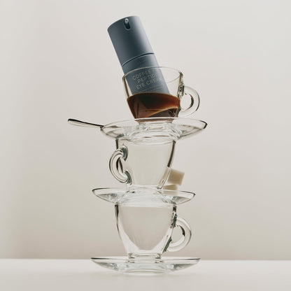 SWEET JULY SKIN Coffee Fix Peptide Eye Cream, Jamaican Blue Mountain Coffee, Peptides, Squalane, Hyaluronic Acid, Depuff and Blur, Clean, Fragrance Free, 0.5 Fl. oz