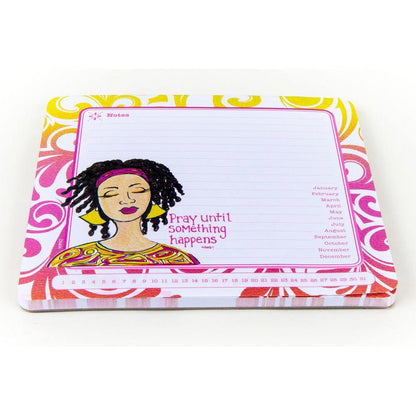 Shades of Color Memo Mouse Pad, Pray Until Something Happens (MP02)